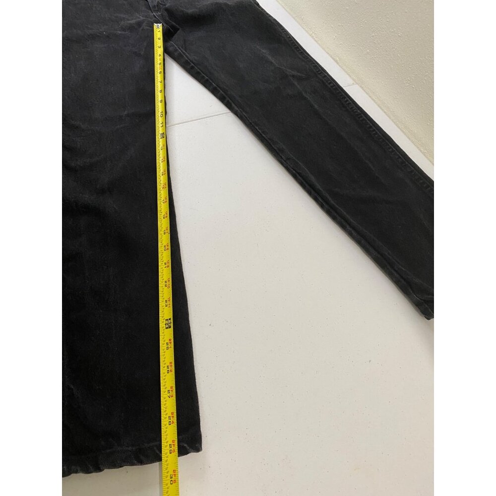 Rustler Men’s Black Denim Jeans 32x30 Straight Leg Cotton Casual Pants - Picture 6 of 11